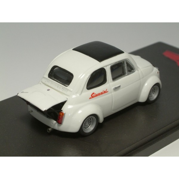 Fiat 500 Giannini 590 GT assetto corsa 1969 bianco - Standard Built 1:43